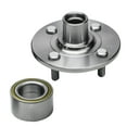 thumbnail image 6 of Detroit Axle - Front Wheel Bearing Hubs & Inner Outer Tie Rods for 1994-2002 Saturn SC1 SC2 SL SL1 SL2 SW1 SW2 1995 1996 1997 1998 1999 2000 2001 Replacement, 6 of 7