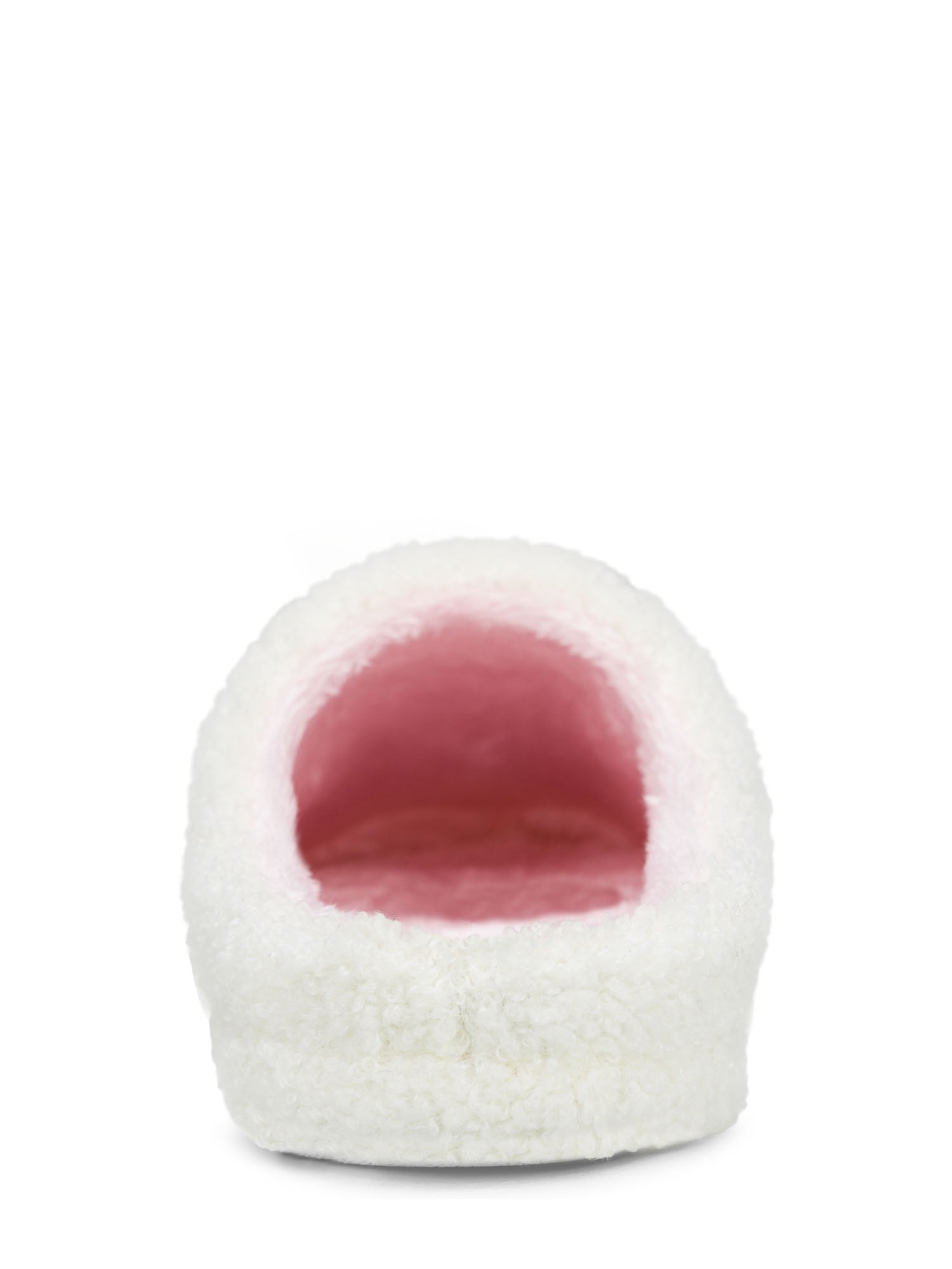 No Boundaries Women’s Plush Sherpa Clog Slippers