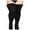 Black, variant on Deago Plus Size Thigh High Socks for Thick Thighs Women Knit Cotton Extra Long Over the Knee Stockings Leg Warmer (White)