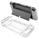 thumbnail image 5 of I5S For Nintendo Switch OLED Transparent Crystal Case Hard PC Split X5r Protective Cover with Kickst, 5 of 5