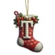 thumbnail image 2 of 26 Letters Acrylic Christmas Stocking Ornaments Style Hanging Decor For Christmas Tree Festive Holiday Gift, 2 of 4