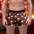 thumbnail image 2 of Gunia Mens Valentine's Day Underwear Boxer Briefs Love Heart Print Funny Novelty Cool Breathable Shorts Comfortable Breathable for Anniversary Valentines S-Xxxl Men's Underpants, 2 of 4