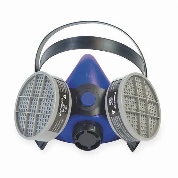 Honeywell North Half Mask Respirator,Threaded,M B260000