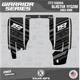 thumbnail image 4 of Kalair GFX Graphics Kit for Yamaha ATV BLASTER YFS 200 (2003-2006) Warrior Series, 4 of 5