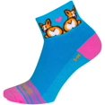 thumbnail image 3 of SockGuy Women's 2in Corgi Luv Cycling/Running Socks (Corgi Luv - S/M), 3 of 4