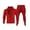 Z1-Red, variant on Dovford Men's Rain Suit Golf Rain Gear for Men Waterproof Work Heavy Duty Rain Jacket and Pants