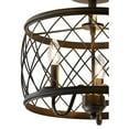 thumbnail image 6 of JONATHAN Y Eleanor 15" 3-Light Metal LED Semi Flush Mount Ceiling Light, Oil Rubbed Bronze, JYL9037B, 6 of 7