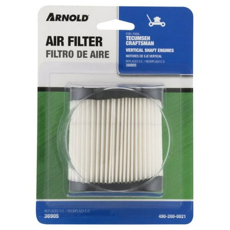 Arnold Replacement for Tecumseh Air Filter, 5.0-6.75