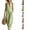 12# Green, variant on Womens Summer Gingham 2 Piece Set Halter Neck Sleeveless Top Pant Sets Casual Cotton Lounge Outfits with Pockets,Black S