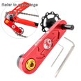 thumbnail image 4 of Tensor de Cadena de Ligero, Convertidor de Cadenas de inconfundible, Accesorios de Repuesto para de Montaña rojo DYNWAVEMX Tensor de cadena de bicicleta, 4 of 8