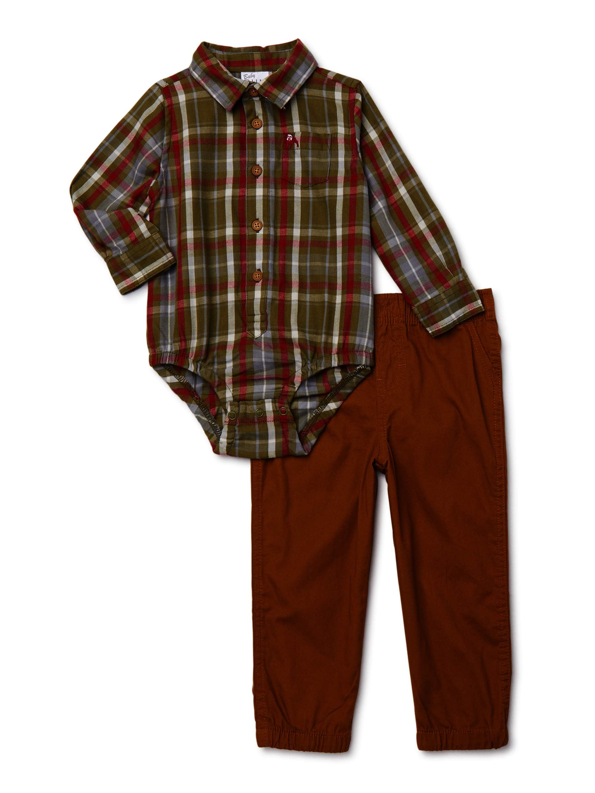 maroon baby boy outfit