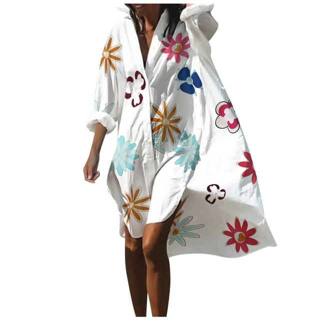 2025 Maillot de Bain pour Femmes Blouse de Plage Robe d'Affaires avec Poches Bikini Tenue de Plage Robe en Jean de Plage