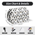 thumbnail image 5 of Goofa Lovely Penguin Pattern Double Layer Pen Pencil Case, Protective Large Capacity Storage Organizer Pen Pouch, Office College Supplies for Teens Adults, 5 of 7
