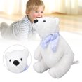 thumbnail image 4 of Cream Bear Stuffed, Gift Comfortable White Bear Toy Hug  For Home For Children, 4 of 8