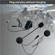 thumbnail image 3 of Auriculares Con Cable Para Motocicleta Auriculares Desmontables Micrófono Casco Música Llamada Telefónica Auricular Qy8 Inevent VI004541-00, 3 of 7