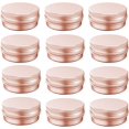 thumbnail image 1 of Tarro de aluminio con forma de bola, 120 ml, rellenable para cosméticos, 12 unidades, 1 of 7