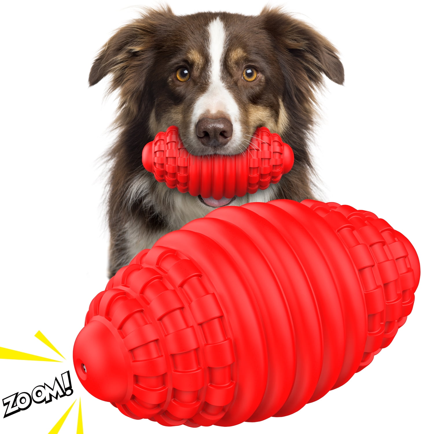 HESLAND Dog Chew Toys For Aggressive Chewers Squeaky Dog Toys For 