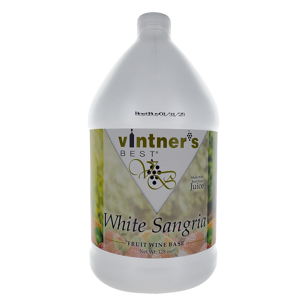 Vintner's Best Fruit Wine Base 128oz Jug - White Sangria