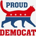 thumbnail image 3 of CafePress - Proud Democat Baseball Jersey - Cotton Baseball Jersey, 3/4 Raglan Sleeve Shirt, 3 of 4