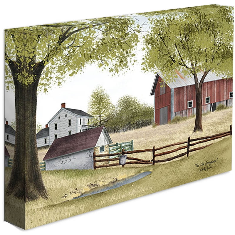 Billy Jacobs April Showers Farmhouse  Art Print 16 x 12 