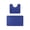 Blue, variant on Orangide Bathroom Toilet Rug Set 2-Pcs U-Shape Non-Slip Latex Bath Mat Absorbent Quick-Dry Floor Carpet for Bathroom Durable Soft Washable