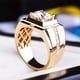 thumbnail image 4 of Anillos para mujer, regalos para mujer, anillo de moda para San Valentín, joyería para hombre, anillo de diamantes de lujo dominante. Un anillo., 4 of 5