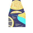 thumbnail image 2 of MKHERT Bright Lemons And Cloves Table Runner for Kitchen Wedding Party Home Decor 16x72 inch, 2 of 4