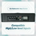 thumbnail image 4 of Subwoofer para coche Seventour ST-1000 10 1000 W Slim para debajo del asiento, 4 of 9
