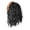 A-Natural black, variant on Wig for woman Wig extensions Water ripple half head cover Headband Short Cu