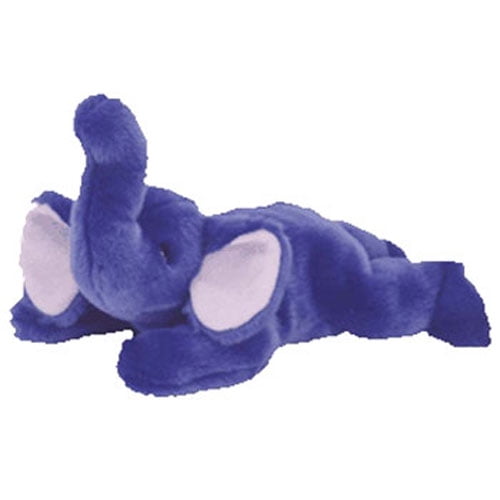 TY Beanie Buddy - PEANUT the Elephant (Royal Blue version) (15 inch) - Walmart.com - Walmart.com