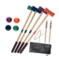 thumbnail image 3 of Juego De Croquet Portátil Para 4 Jugadores, Ideal Para Exteriores Y Para Adultos., 3 of 8