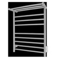 thumbnail image 1 of Huron Towel Warmer, Brushed, Hardwired, 8 bars, 1 of 4