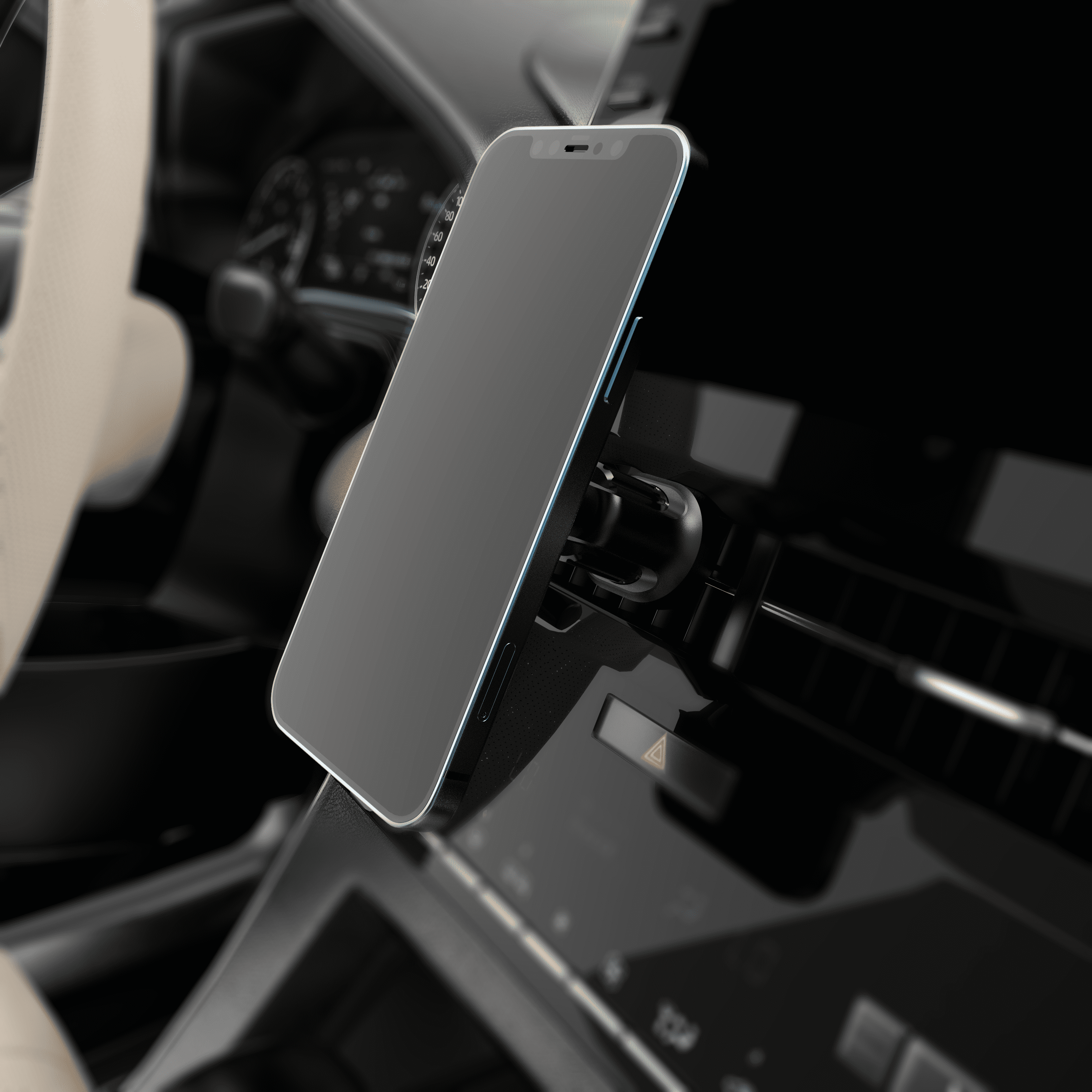 Blukar Car Phone Holder Magnetic, Magnetic Air Vent Car Phone Holder, new  2022 upgraded hook - £5.59 @