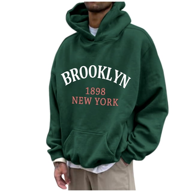 Gibobby Sudadera para Hombre Camisetas casuales con capucha para hombre de manga corta de color liso(Verde,CH)
