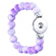 thumbnail image 1 of Pulseras de mujer Pulseras de moda Pulseras de Pulseras de botón a 23cm púrpura, 1 of 9