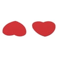 thumbnail image 2 of Wedding Plastic Heart Shaped DIY Confetti Sprinkles Table Decoration Red 500 Pcs, 2 of 4