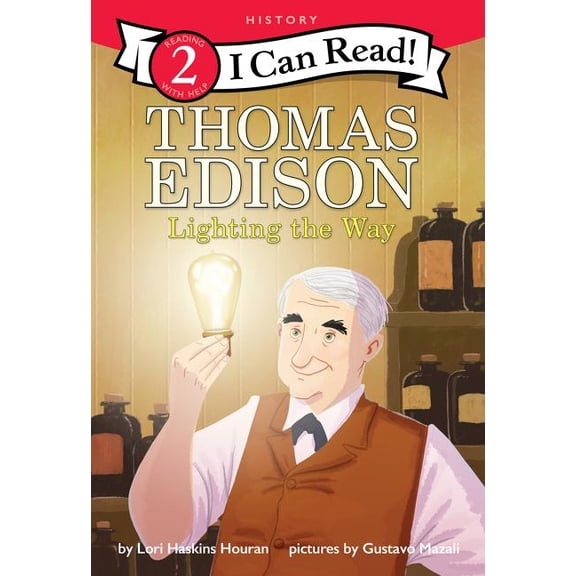 I Can Read Level 2 Thomas Edison: Lighting the Way, (Paperback)