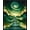 Green, Pattern 2, variant on ODIKA 4'x6' Machine Washable Non-Slip Area Rug, NightGlow Illuminated Waterproof Reversible Backyard High Traffic Rug, Blue, 97948