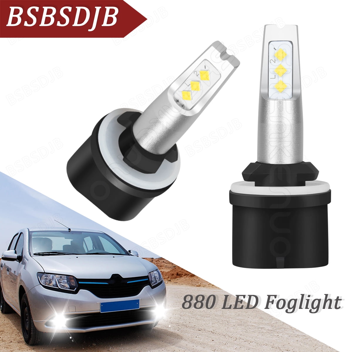 IHNZCB for Dodge Dakota 2005-2009 Led Headlight Bulbs High Low Beam Fog Light,Ice Blue,H13+9145 9140,Y01