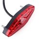 thumbnail image 2 of 12V 15 LED Motorcycle Tail Light Brake Stop Taillight Rear Lamp ATV Dirt Bike Universal Red, 2 of 4