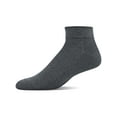thumbnail image 3 of Gildan Adult Men's Half Cushion Terry Foot Bed Low Cut Casual Socks, OS One Size, 12-Pack, 3 of 4