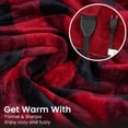 thumbnail image 5 of OldPAPA 50" x 60" Heated Blanket,Electric Blanket Throw,Double-Layer Flannel Heated Blanket with 4 Heating Settings,4 Hours Auto Off,5 Years Warranty,ETL Certified,Machine Washable, 5 of 9