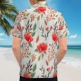 thumbnail image 6 of High Quality Hawaiian Shirts for Men Short Sleeve Aloha Beach Shirt Floral Summer Casual Button Down Shirts Blouses Z2AWQ3, 6 of 7