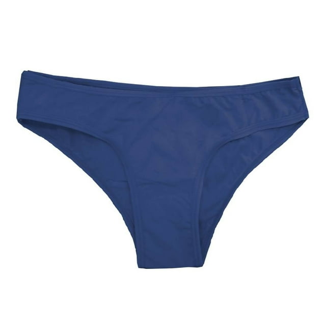 Bikini Secret Treasures para Mujer, Azul Liso Talla G