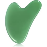 rosenice Gua Sha Facial Tools Guasha Tool Gua Sha Jade Stone for Face Skincare Facial Body Acupuncture Relieve Muscle Tensions Reduce Puffiness Festive Gifts (Green)