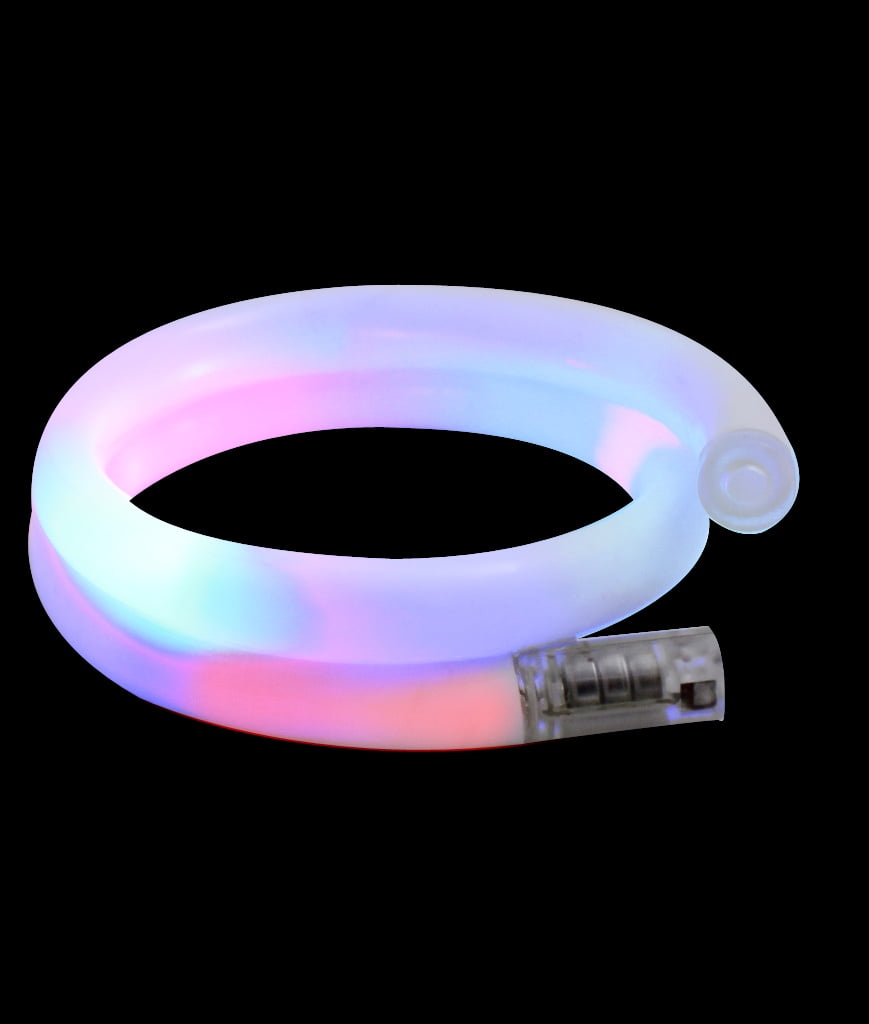 R20, 10 Inch LED Tube Bracelet, Glow Bracelets, Light Up Bracelets for Teens, LED Bracelets For