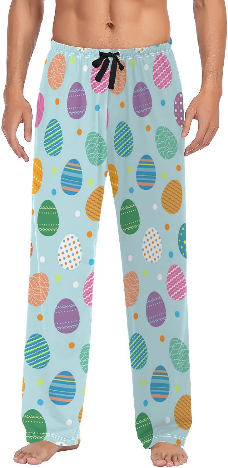 Hotbar Easter Eggs Men's Pajama Pants Cotton Ultra Lightweight ...