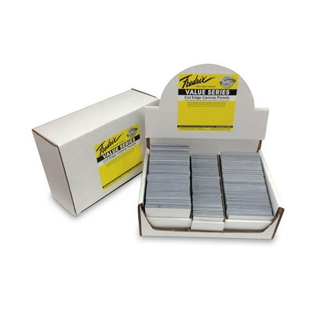 Mini Art Glass Panel - Fredrix Cut Edge Mini Canvas Panels 60-Pack 1-7/8 x 1-7/8 - White