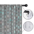 thumbnail image 4 of Blackout Kids Curtains,Boho Bohemia Geometric Line Art Childrens Insulated Curtains Set Of 2,Bedroom Essentials,Toddler Room Decor 42"x54"(106x137cm), 4 of 4