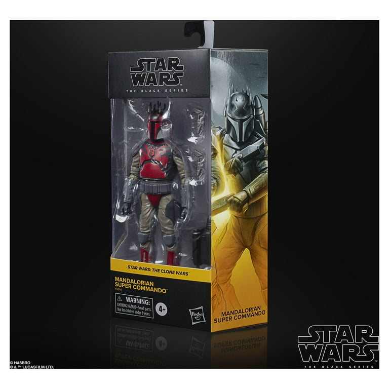 Star Wars The Clone Wars The Black Series Mandalorian Super